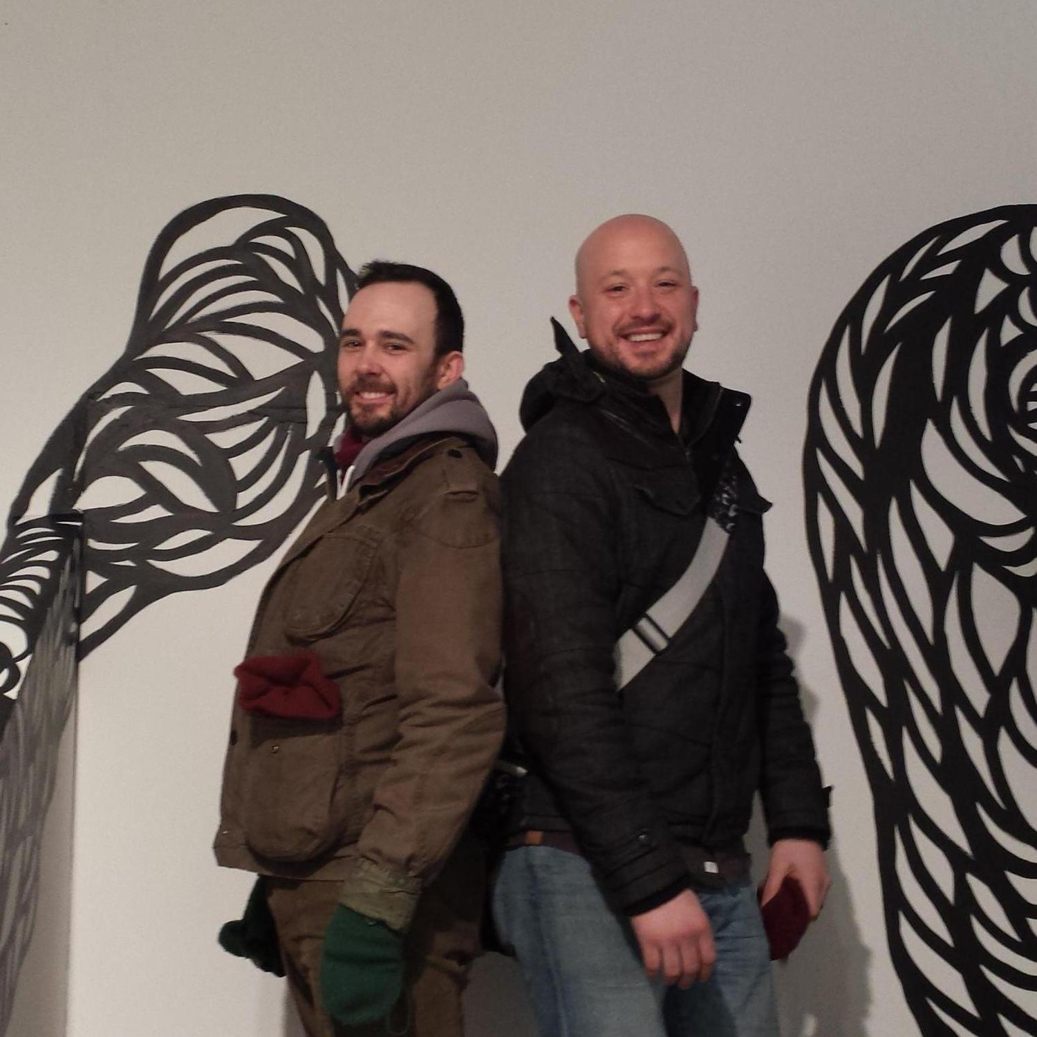 Cheesin' at PRØVE Gallery in Duluth