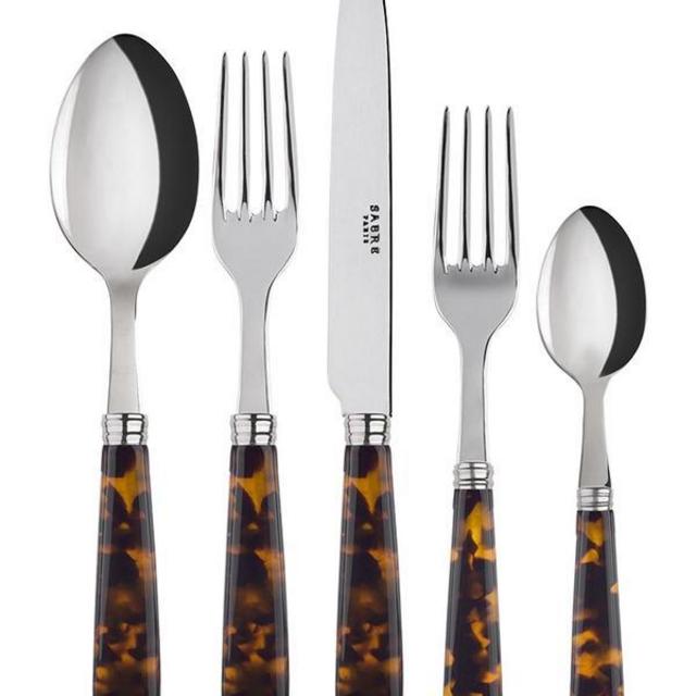 Sabre Tortoise 5-piece Place Setting