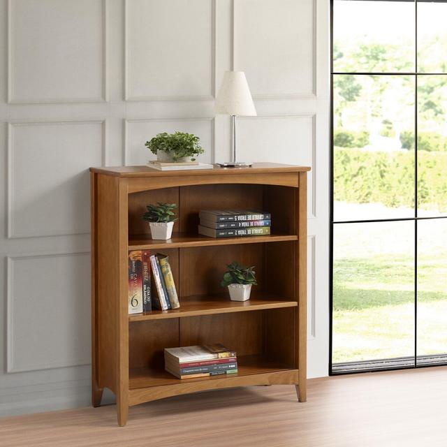 Mccrory 30'' W Solid Wood Standard Bookcase