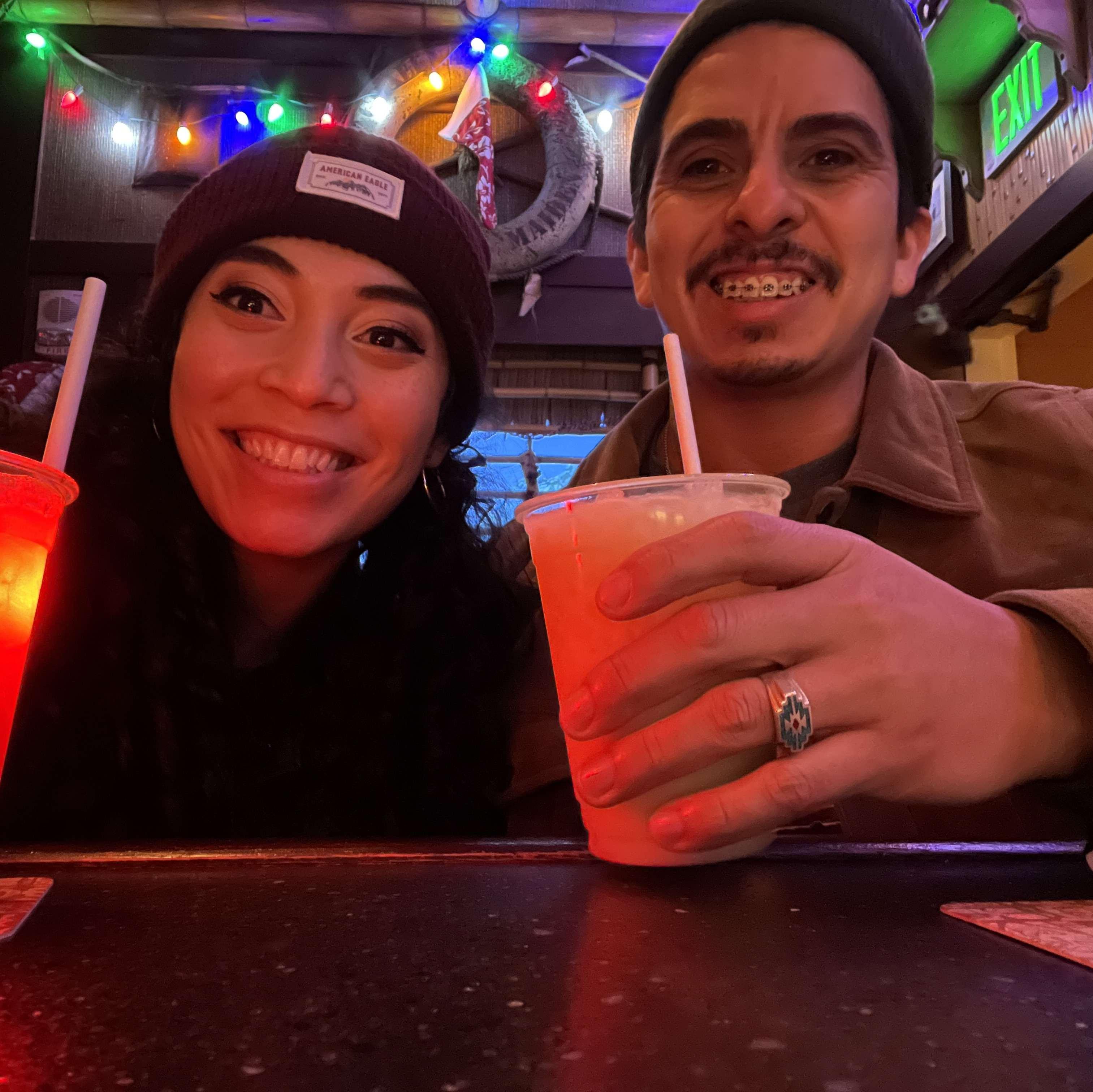 At Trader Sams! 