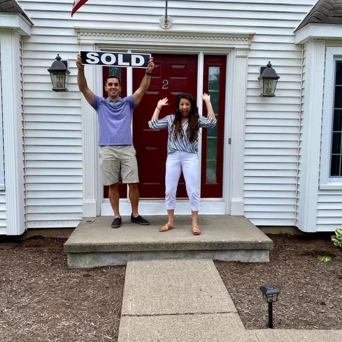 When we bought our first home together!