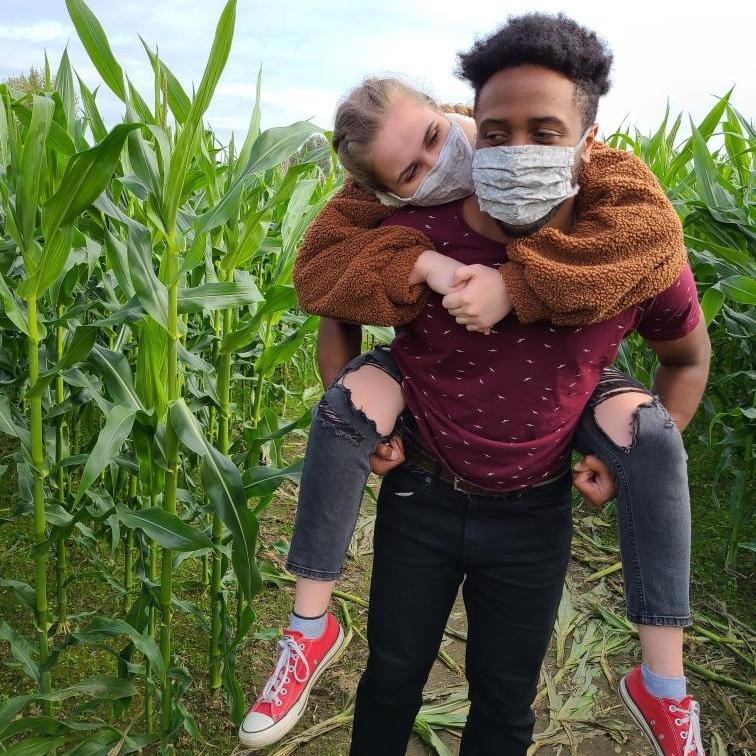 Our first fall together (2020).