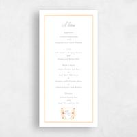 White Wedding Menu - Pellinore