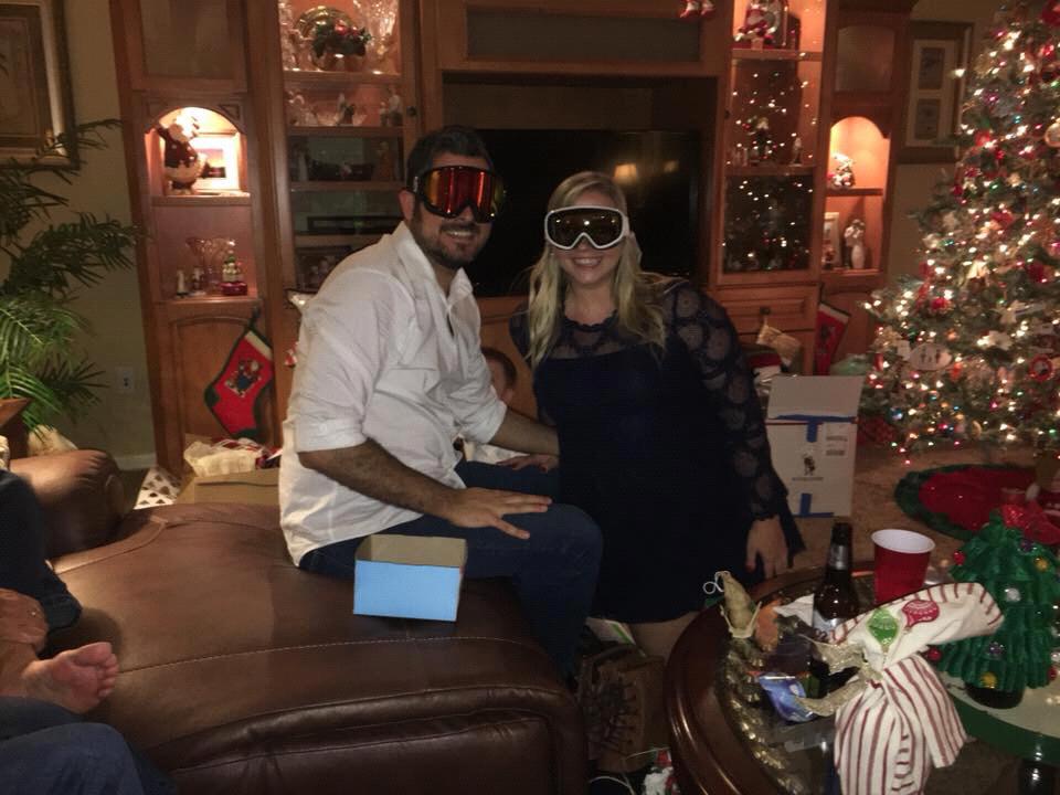 Christina Surprised Miles with a trip to CO.  His first time seeing snow!