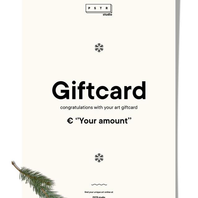 PSTR Art Gift Card