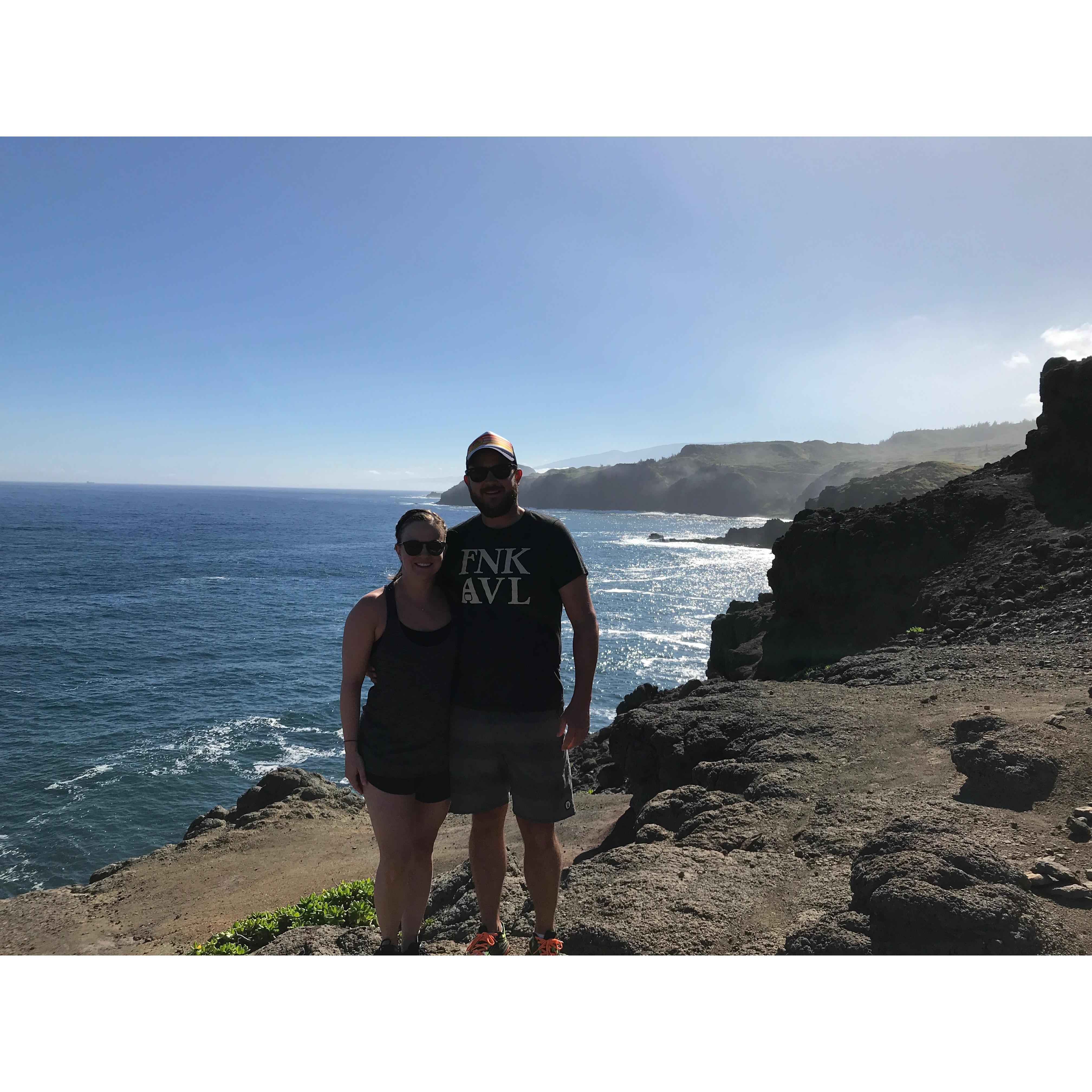 Nakalele Point in Maui. January 2018