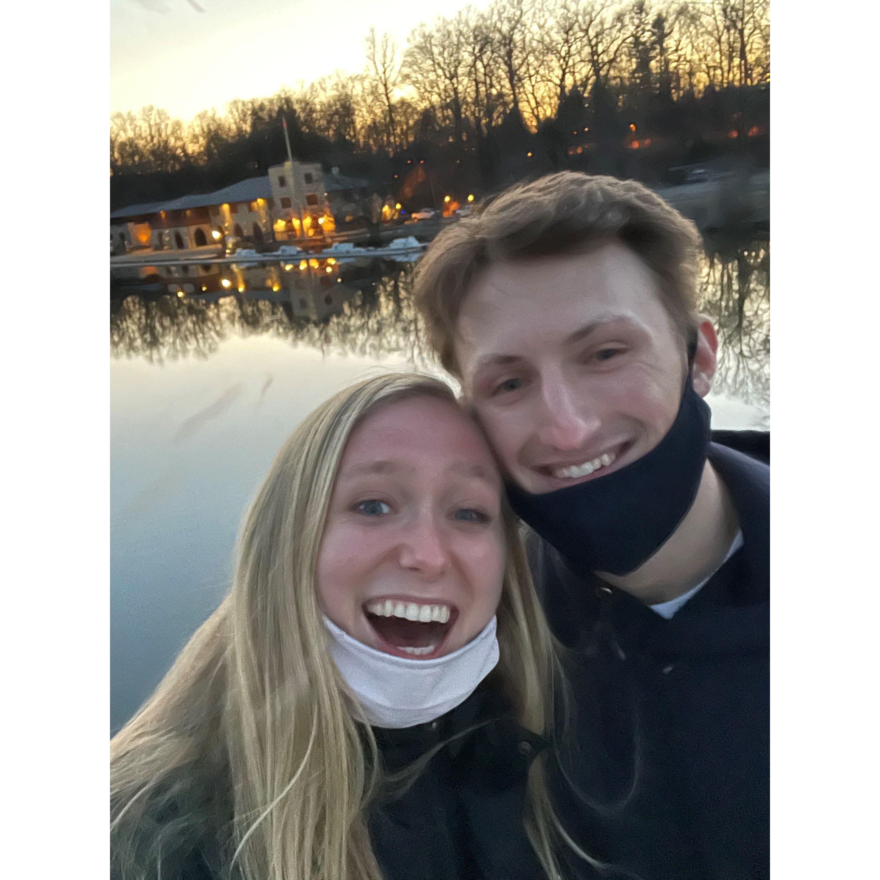Our first picture ever together :)