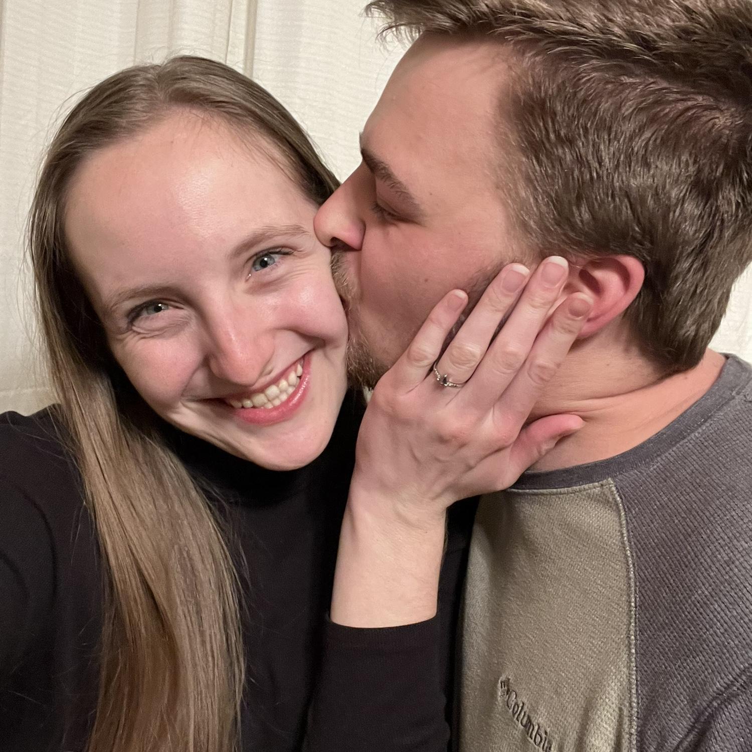 January 2024 - The day we got engaged!