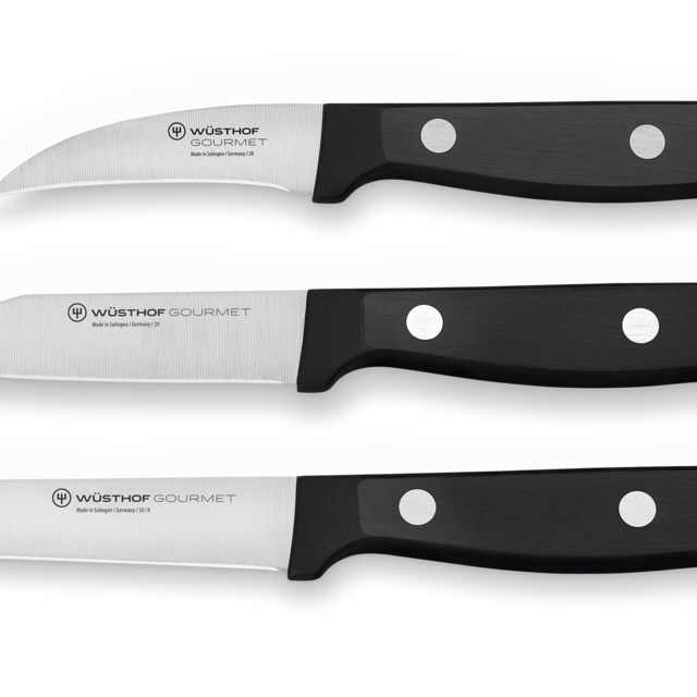 Gourmet 3-Piece Paring Knife Set