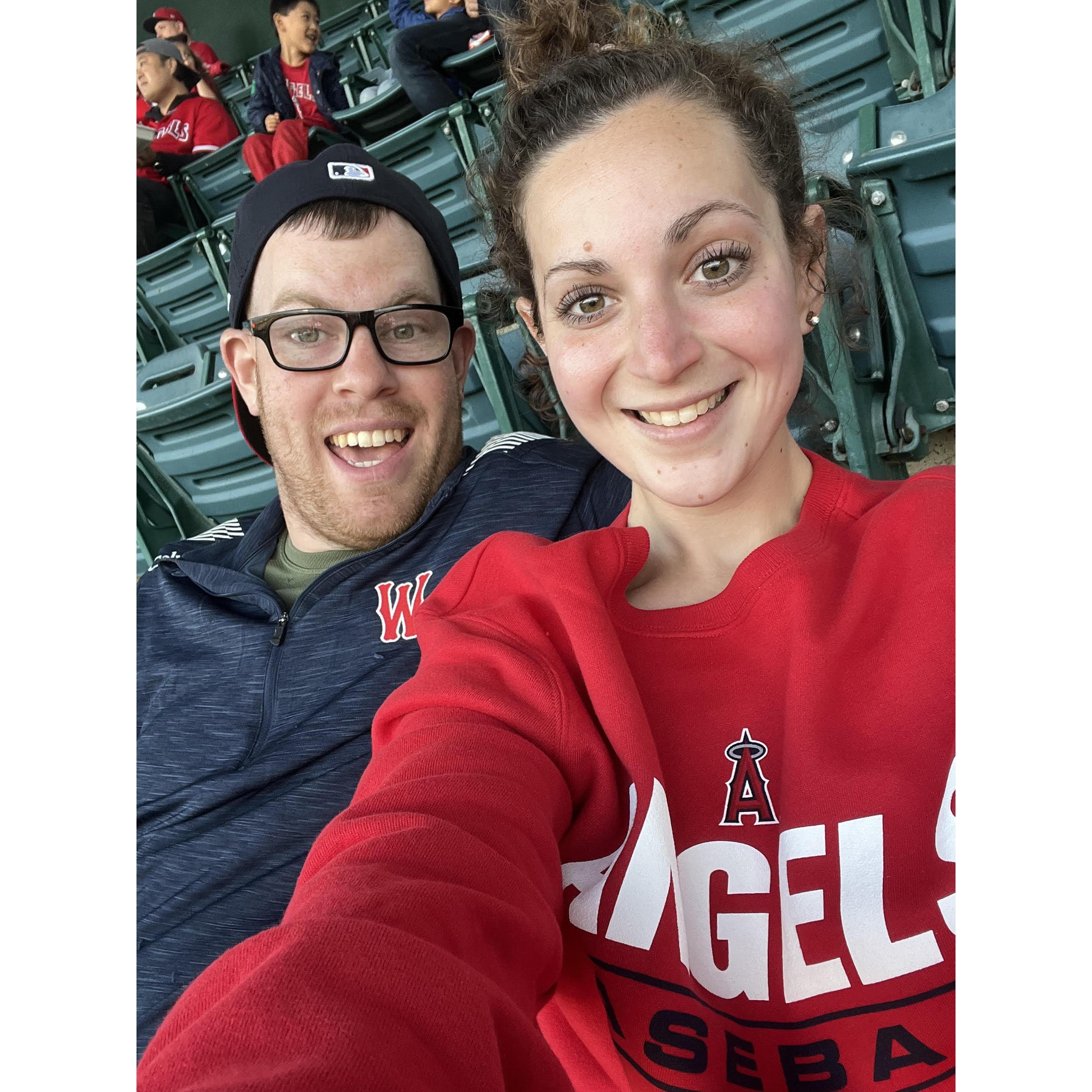 Watching the Angels in Cali!