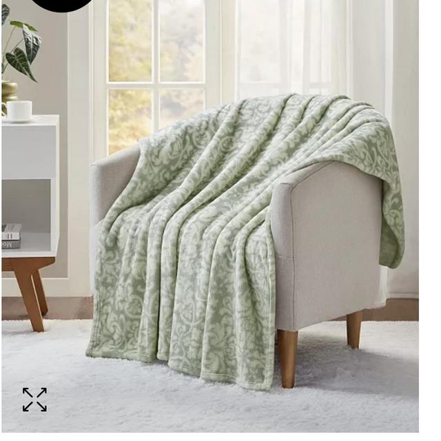 Cozy Plush Printed Throw