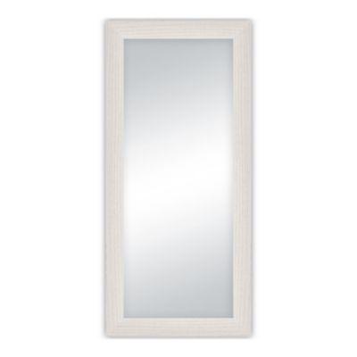 Wenge Classic Perfection Leaner Mirror in Grey
