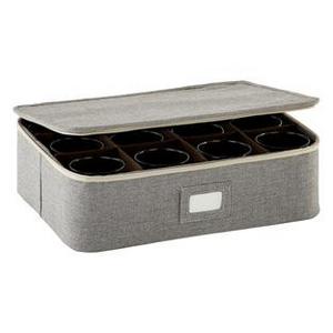 Brown Cup/Mug Storage Case