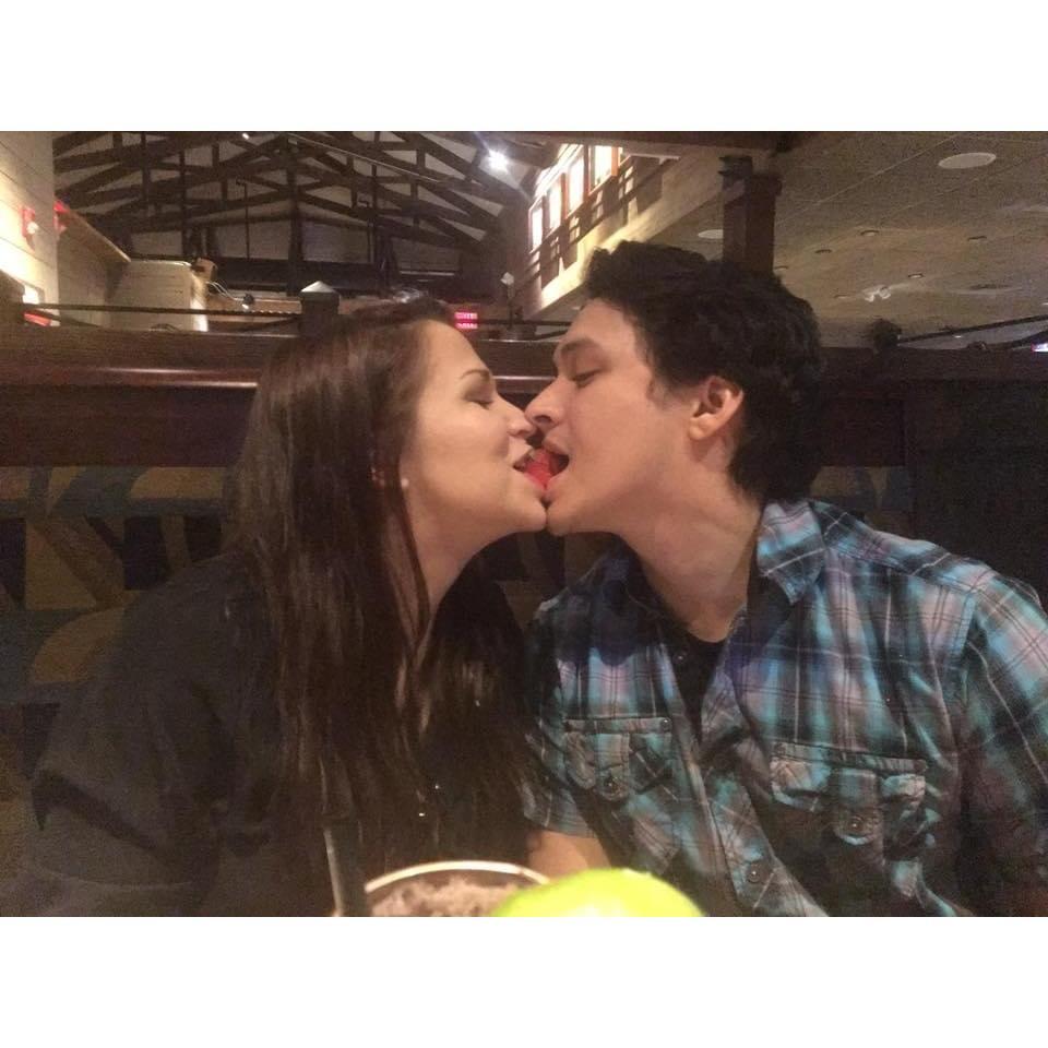 When Fernando came home for Christmas from Study Abroad.