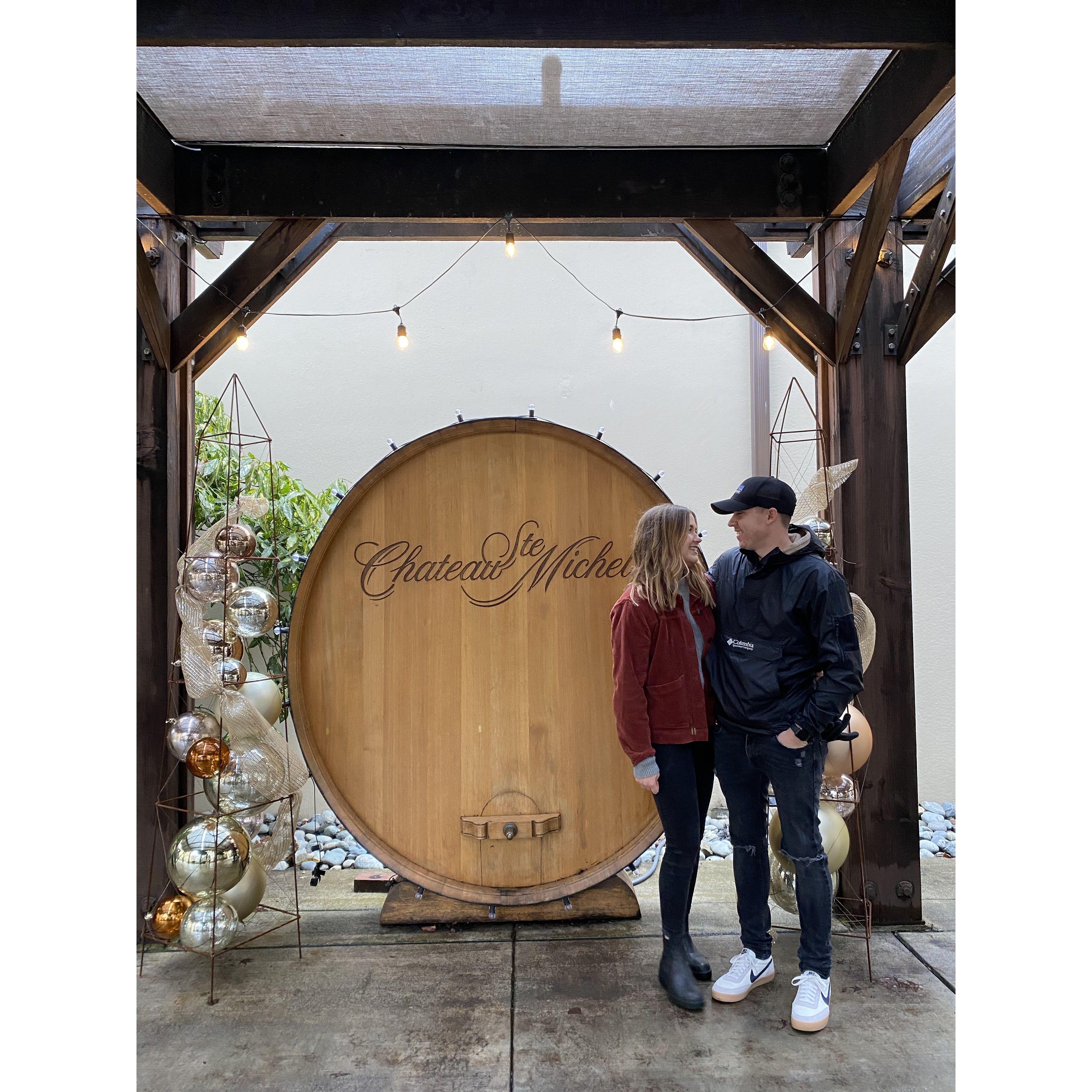 Wine tasting for New Years Eve during COVID