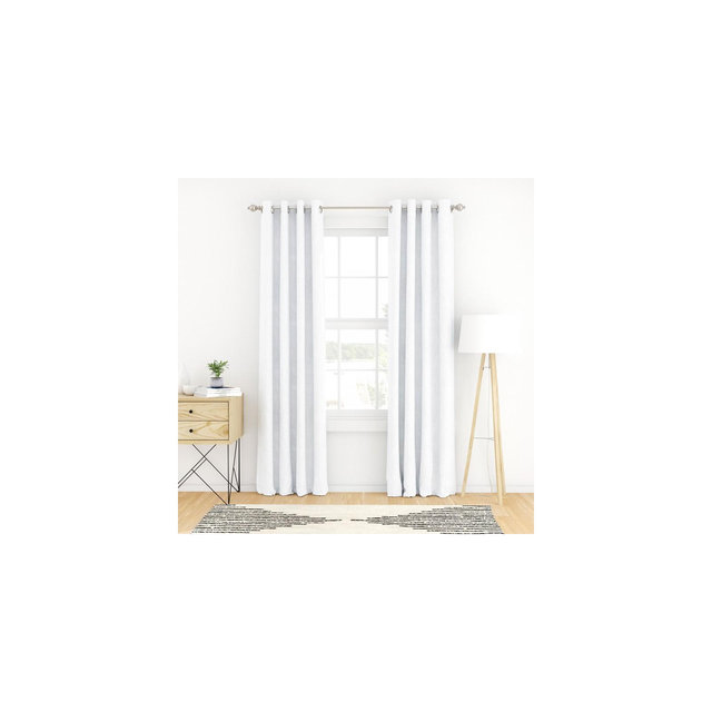 2 Panel Thermal-Insulated 100% Total Blackout Grommet Window Curtains - Becky Cameron