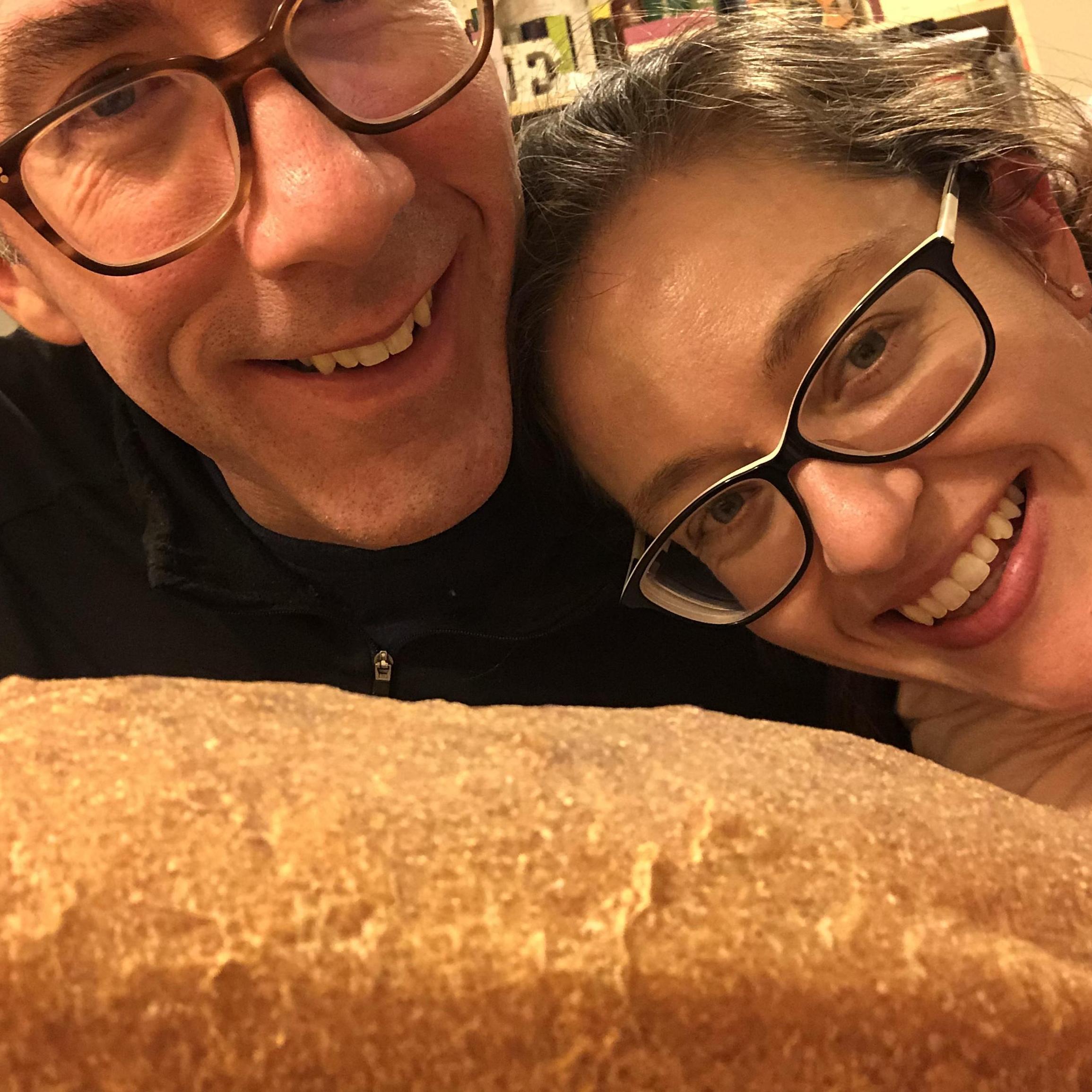 First Quarantine Sourdough Loaf!
