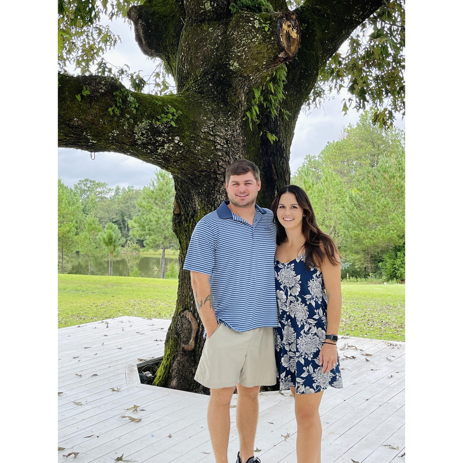 The day we booked our wedding venue!