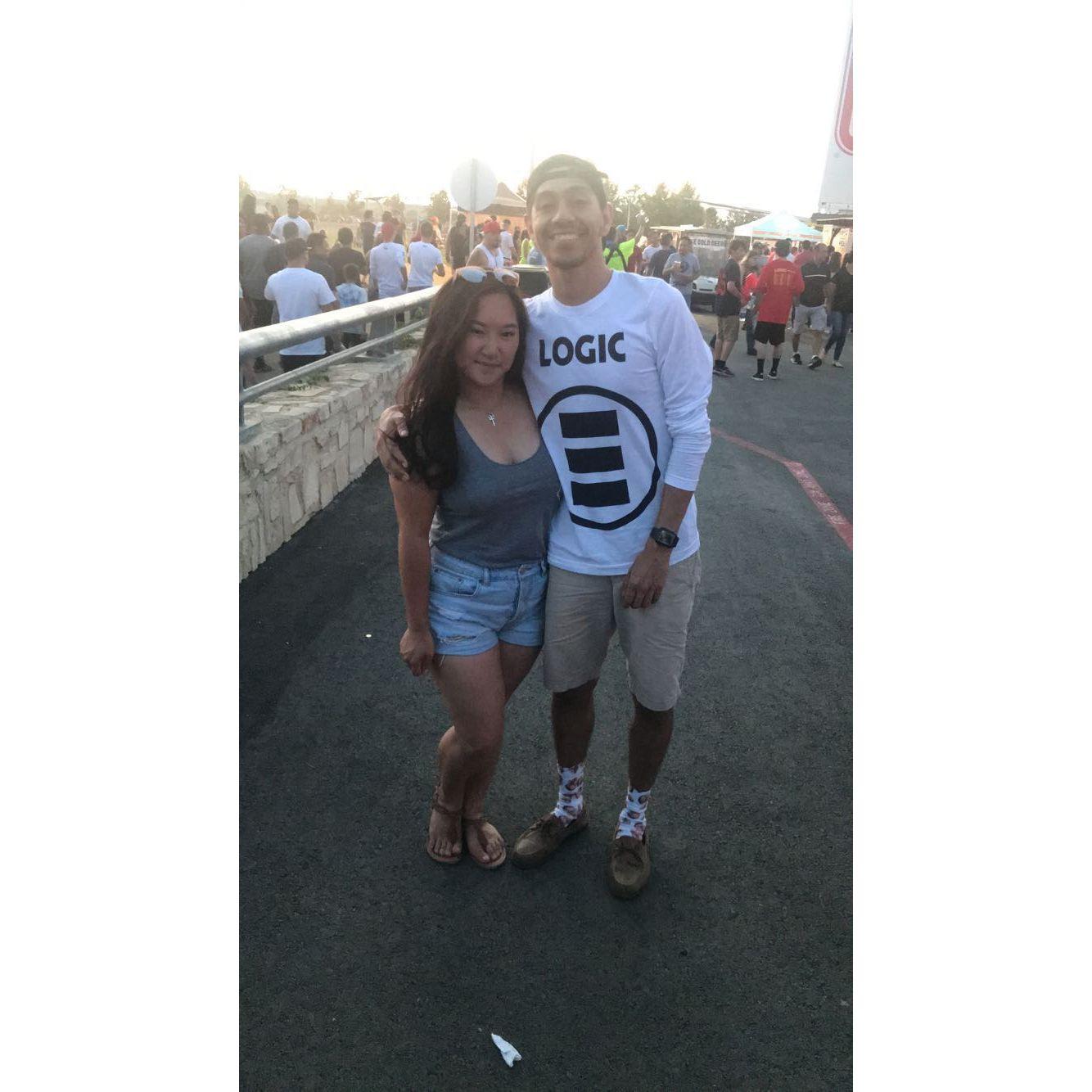 Our first concert together