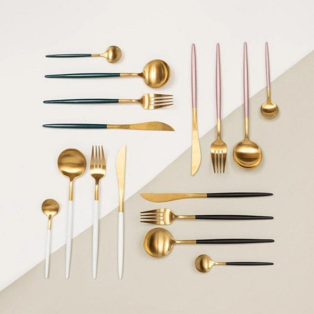 Matte Black Flatware