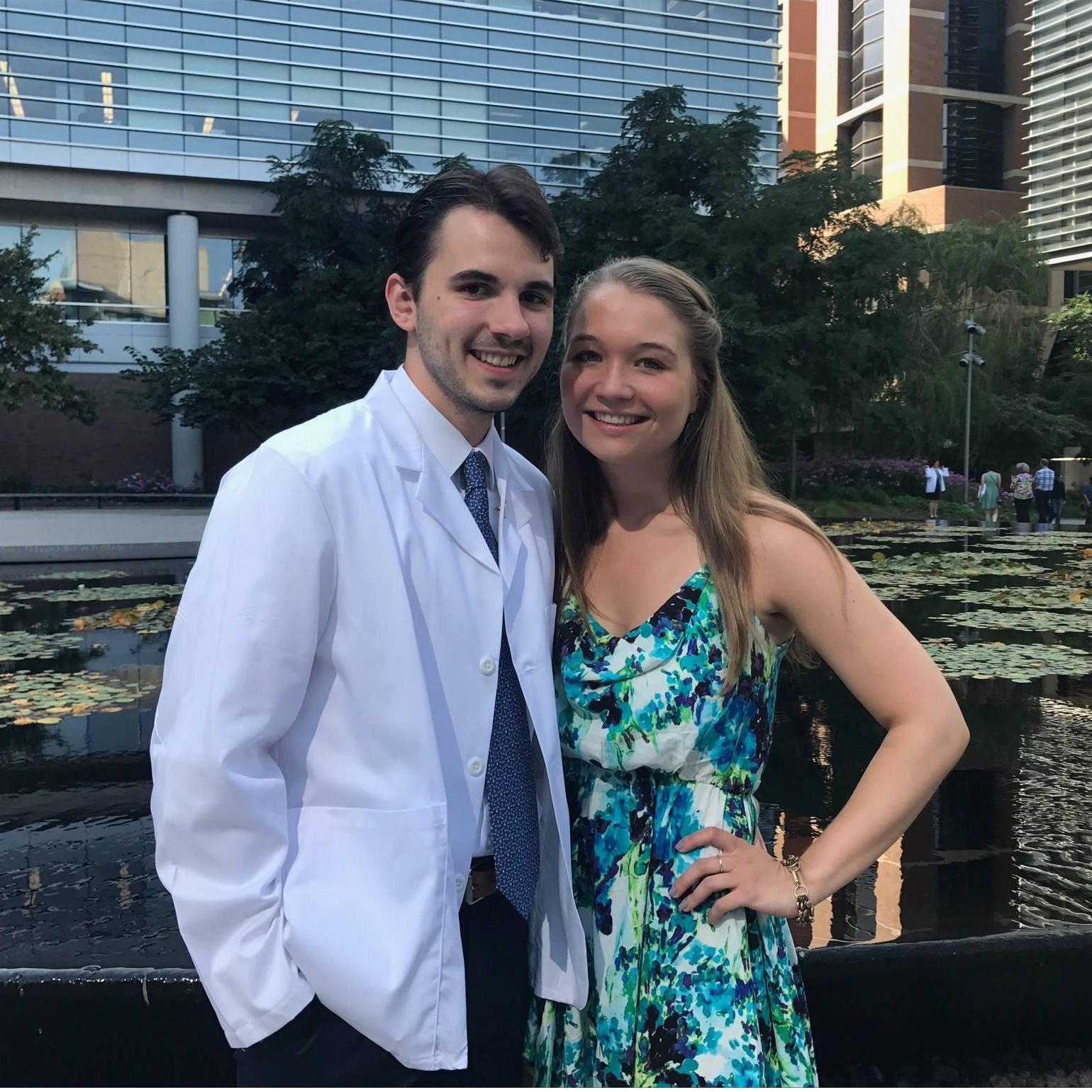 Corey's White Coat Ceremony