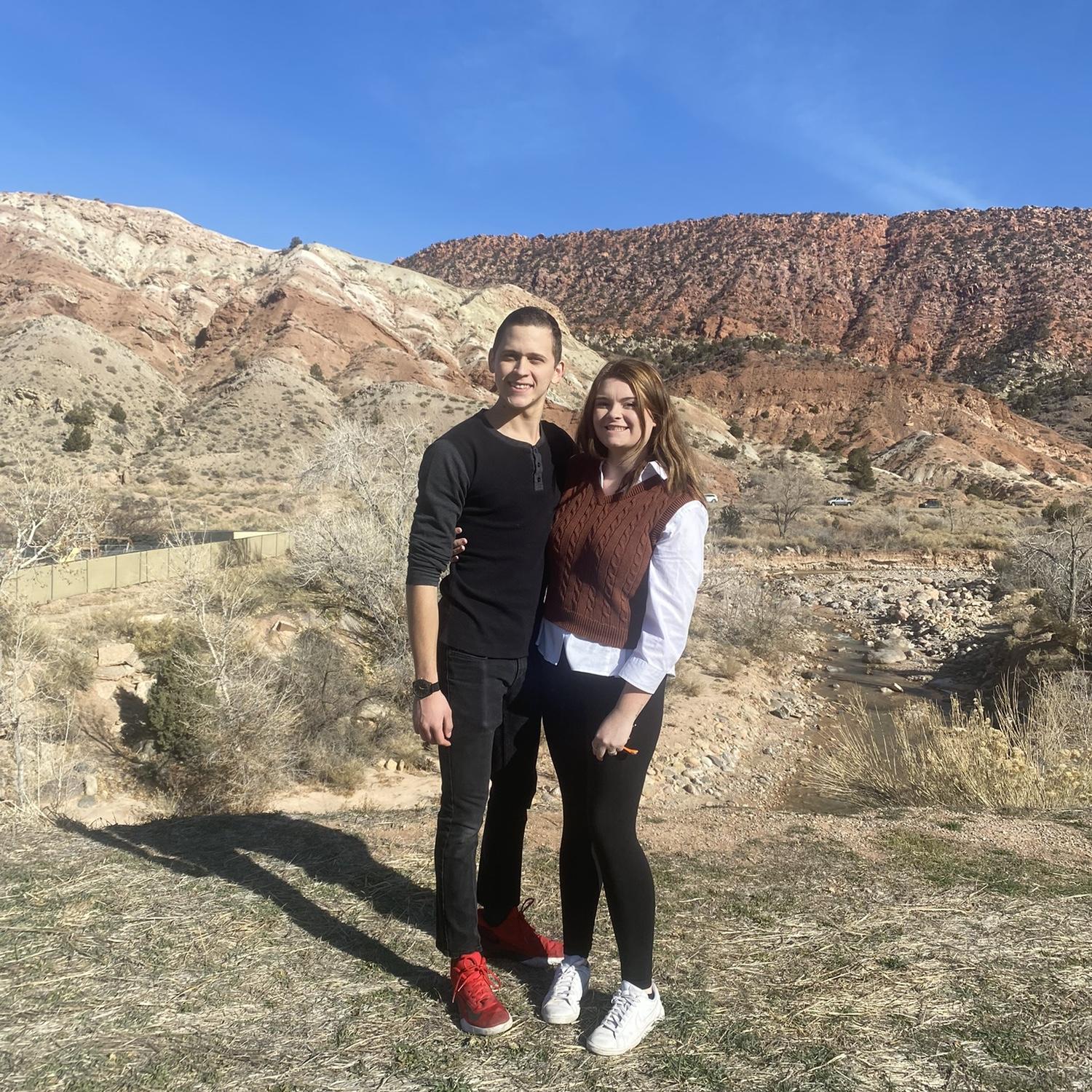 Cedar city Utah anniversary trip on December 5th, 2021