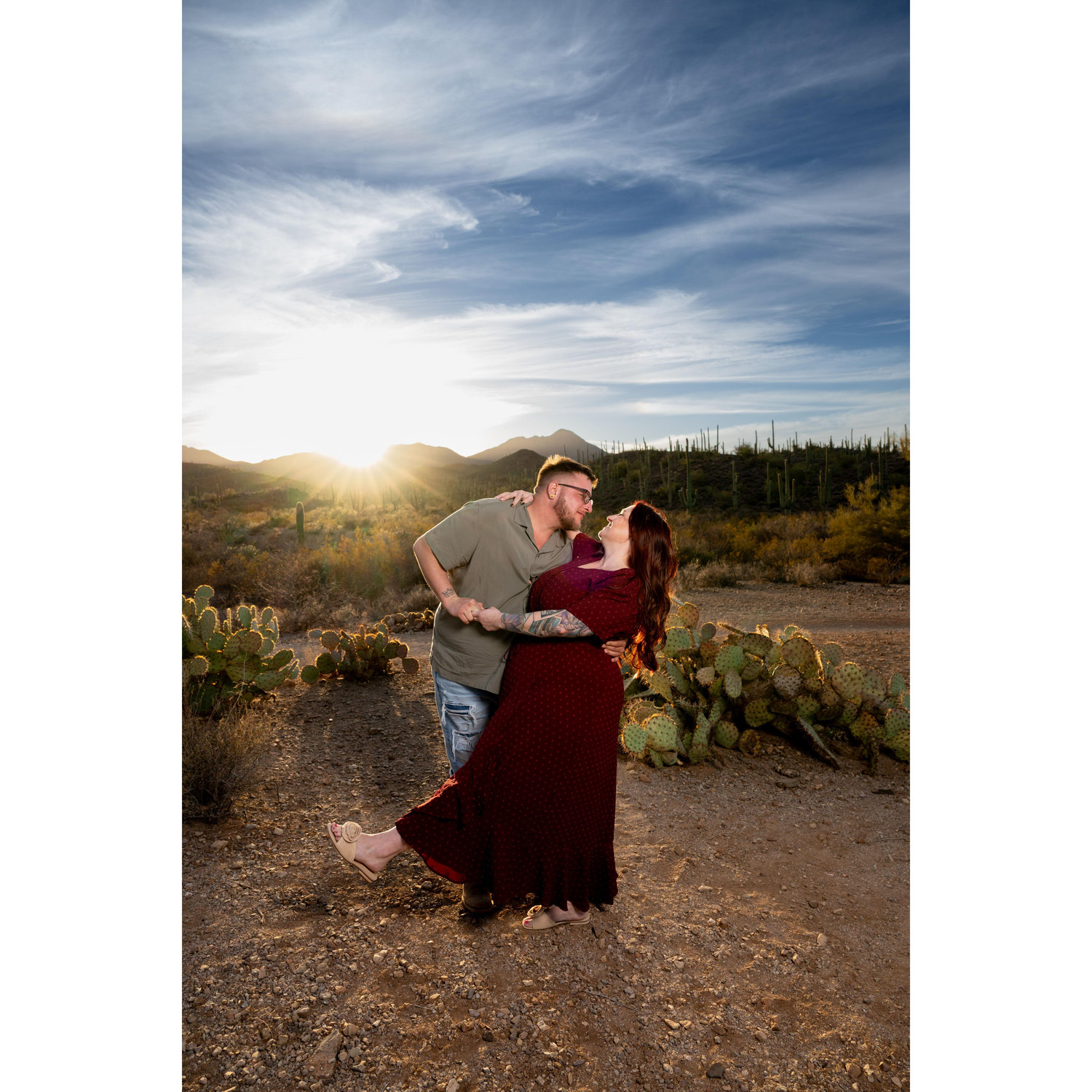 We were blessed to find Sandra Clark as a last minute photographer when our booked one cancelled last minute. She was AMAZING! See our registry link to help us bring her to PR for the wedding!
