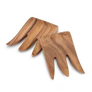 Ironwood Gourmet® Wood Bear Claw Salad Servers (Set of 2)