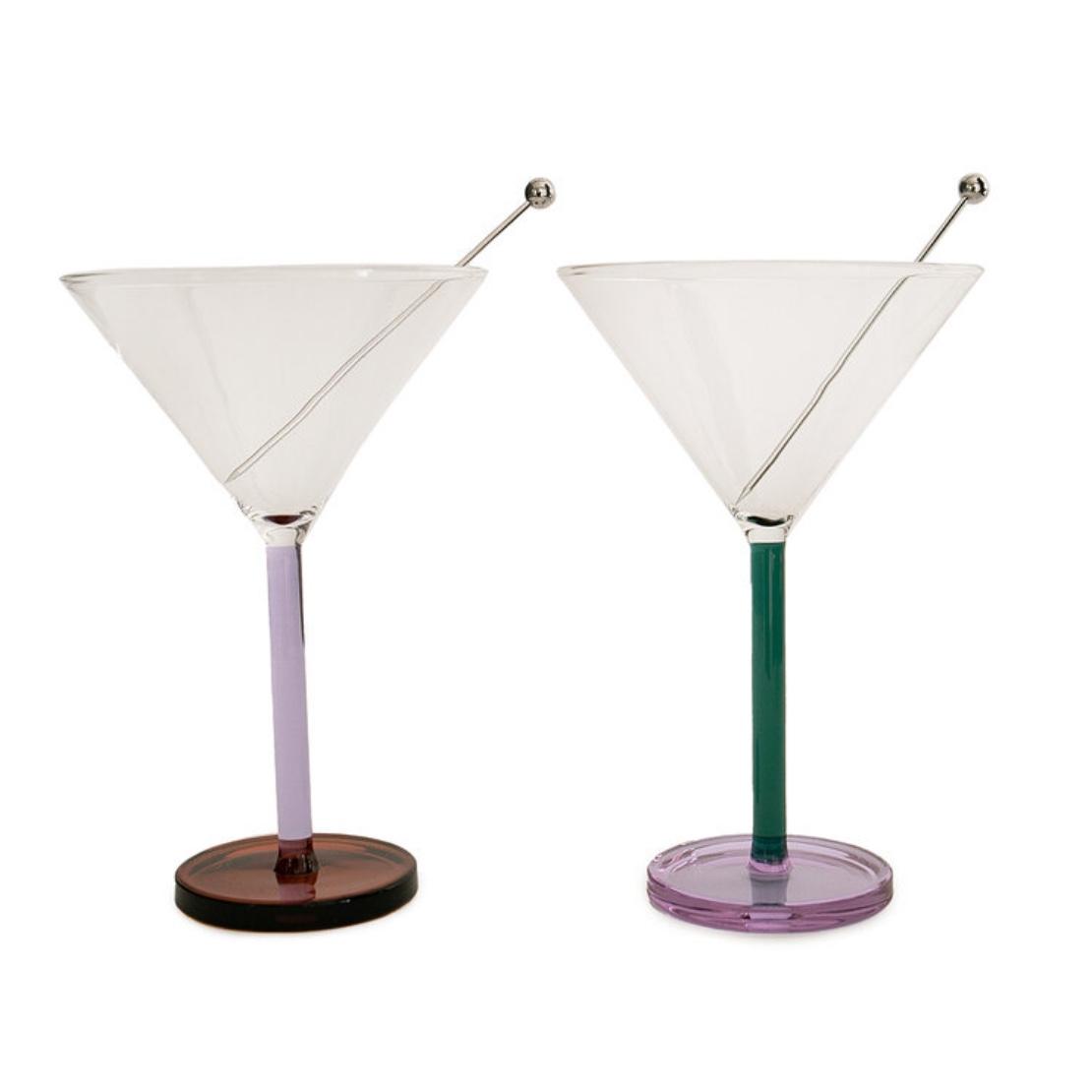 Glass Cocktail Set