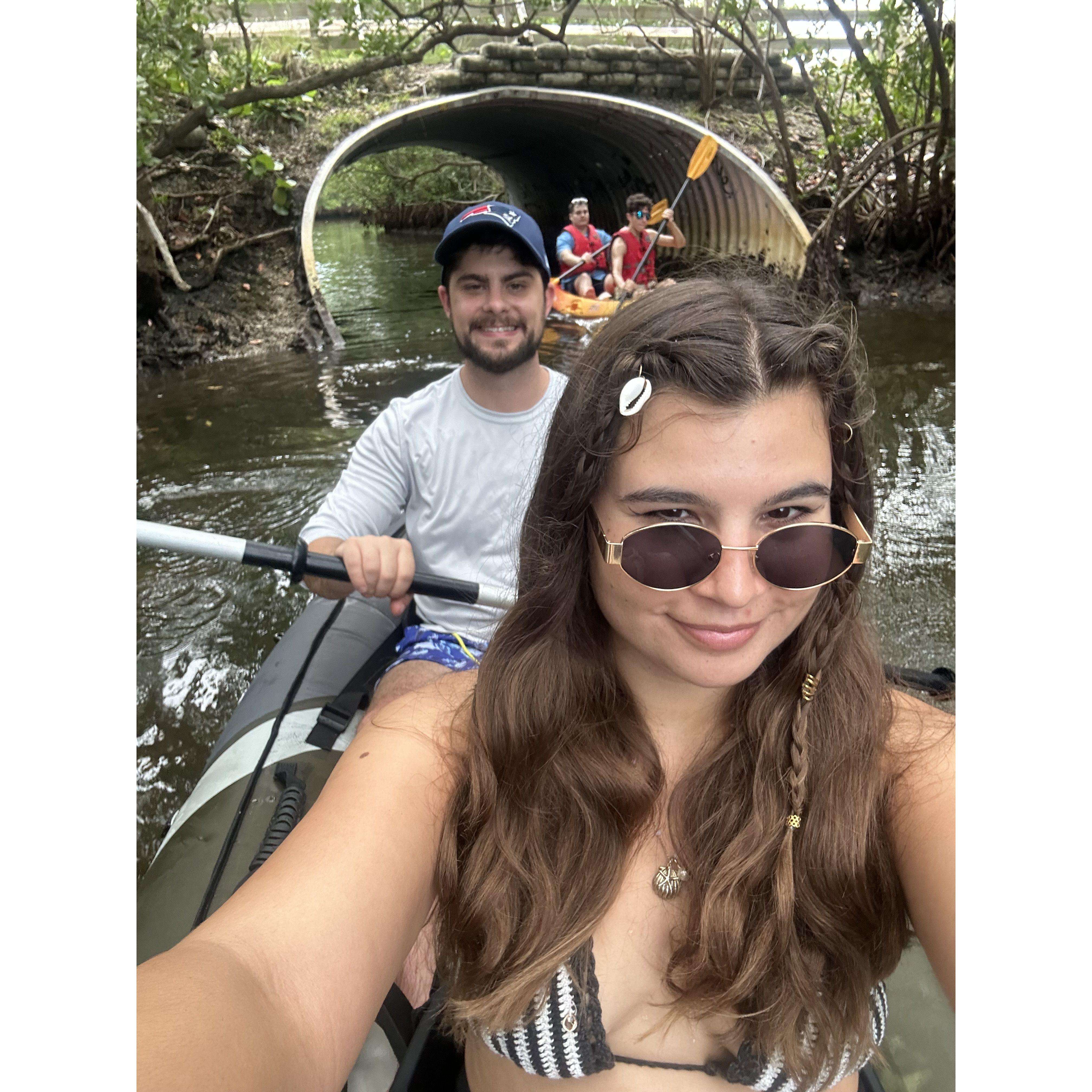 Kayaking