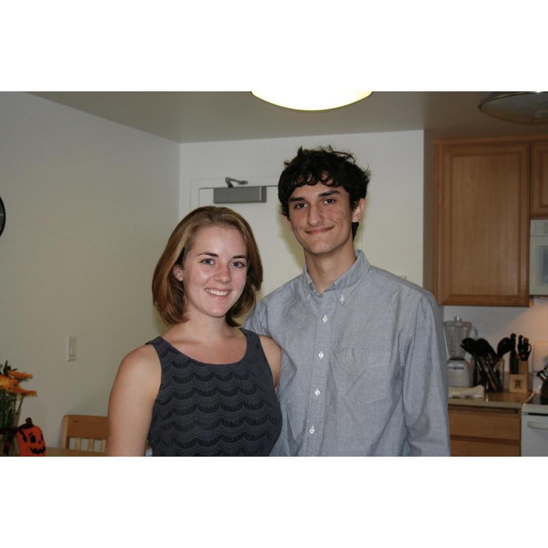 Tom's first visit to Cal Poly. October 2010.