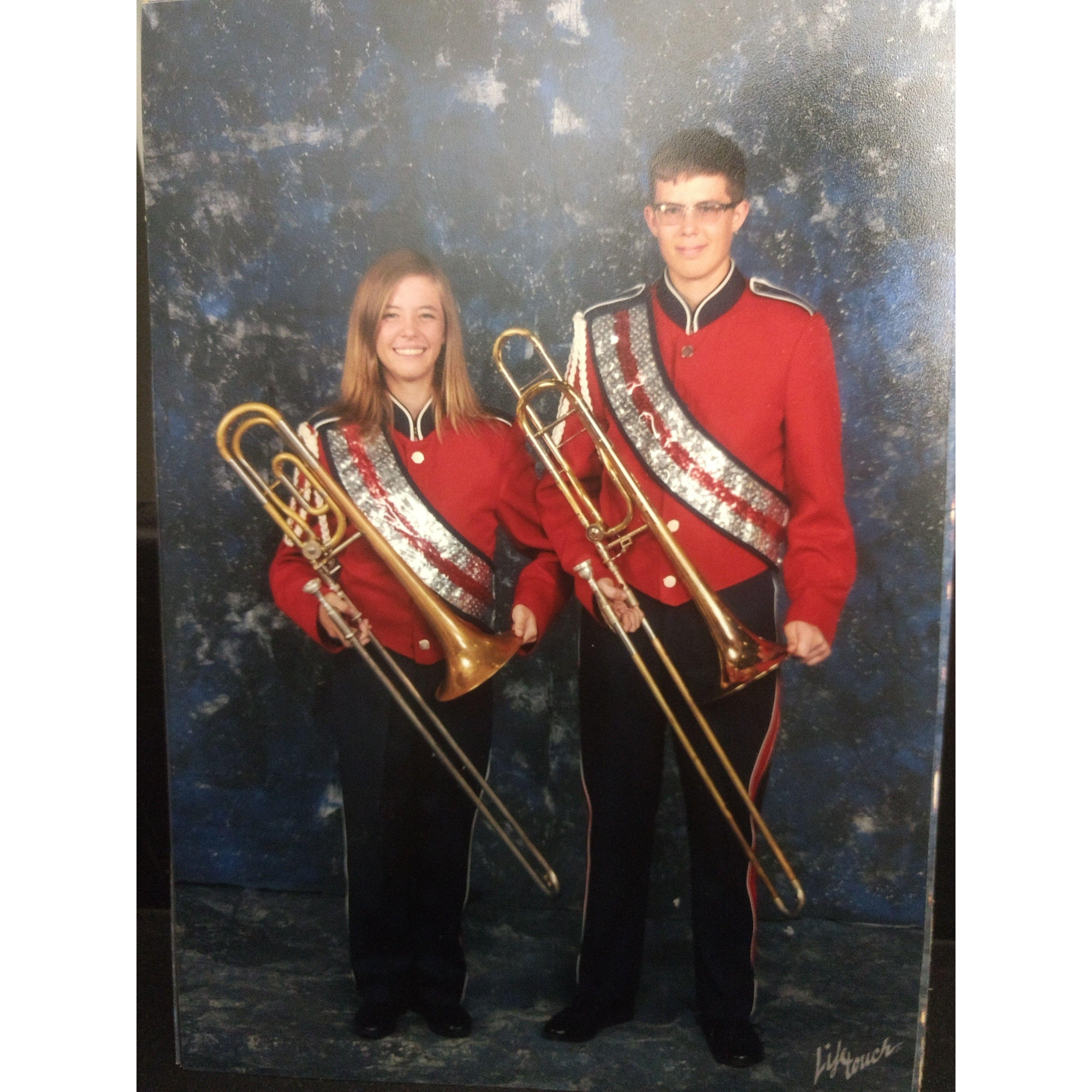 Marching band picture day, November 2015