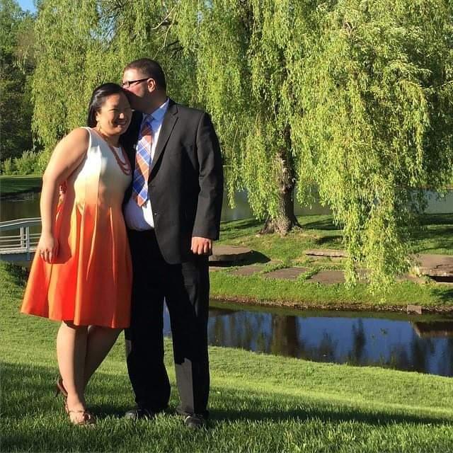 Taking advantage of the beautiful scenery at Tara & Graeme's wedding!