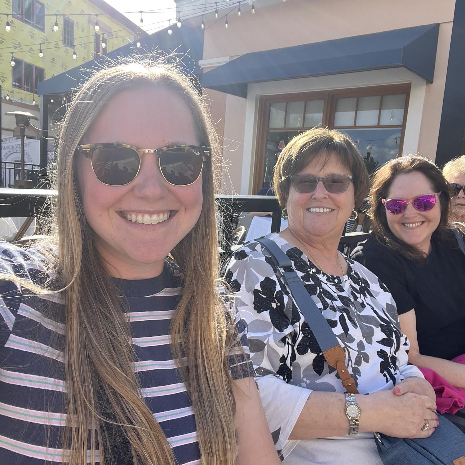 Jordan, her Grandmother Julie, and her mom!