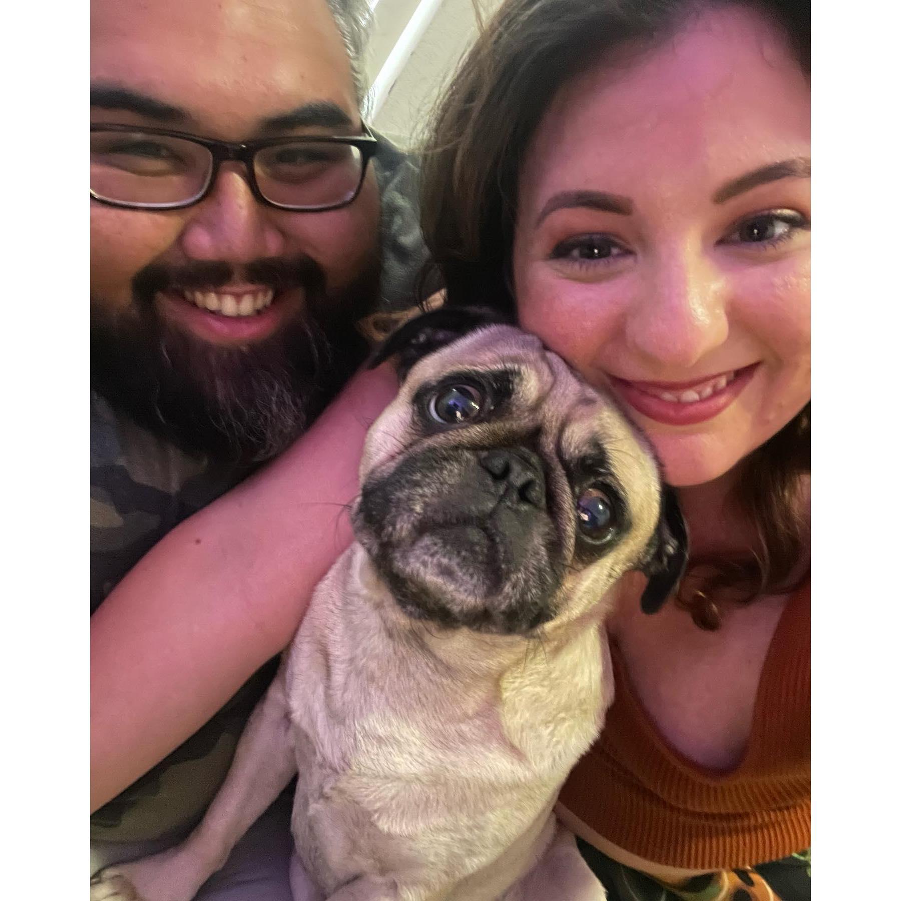 Our little family.