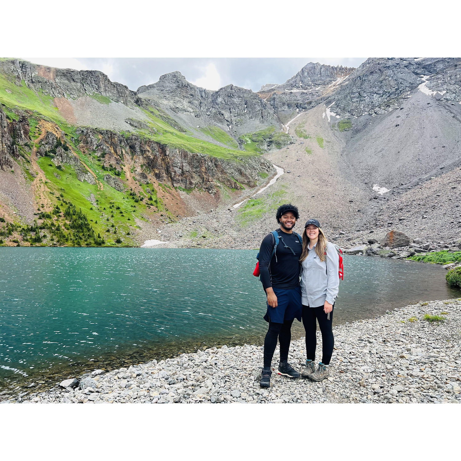 Celebrated the 2022 4th of July in Telluride and hiked to Blue Lakes