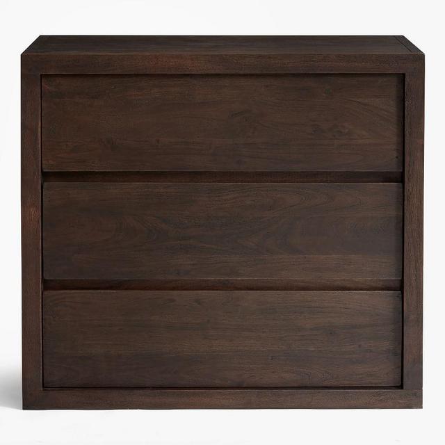 Cayman 3-Drawer Dresser, Coffee Bean