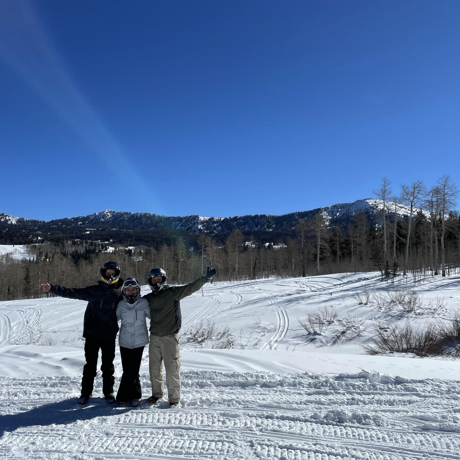 Utah with Duey! He's going to marry us!!