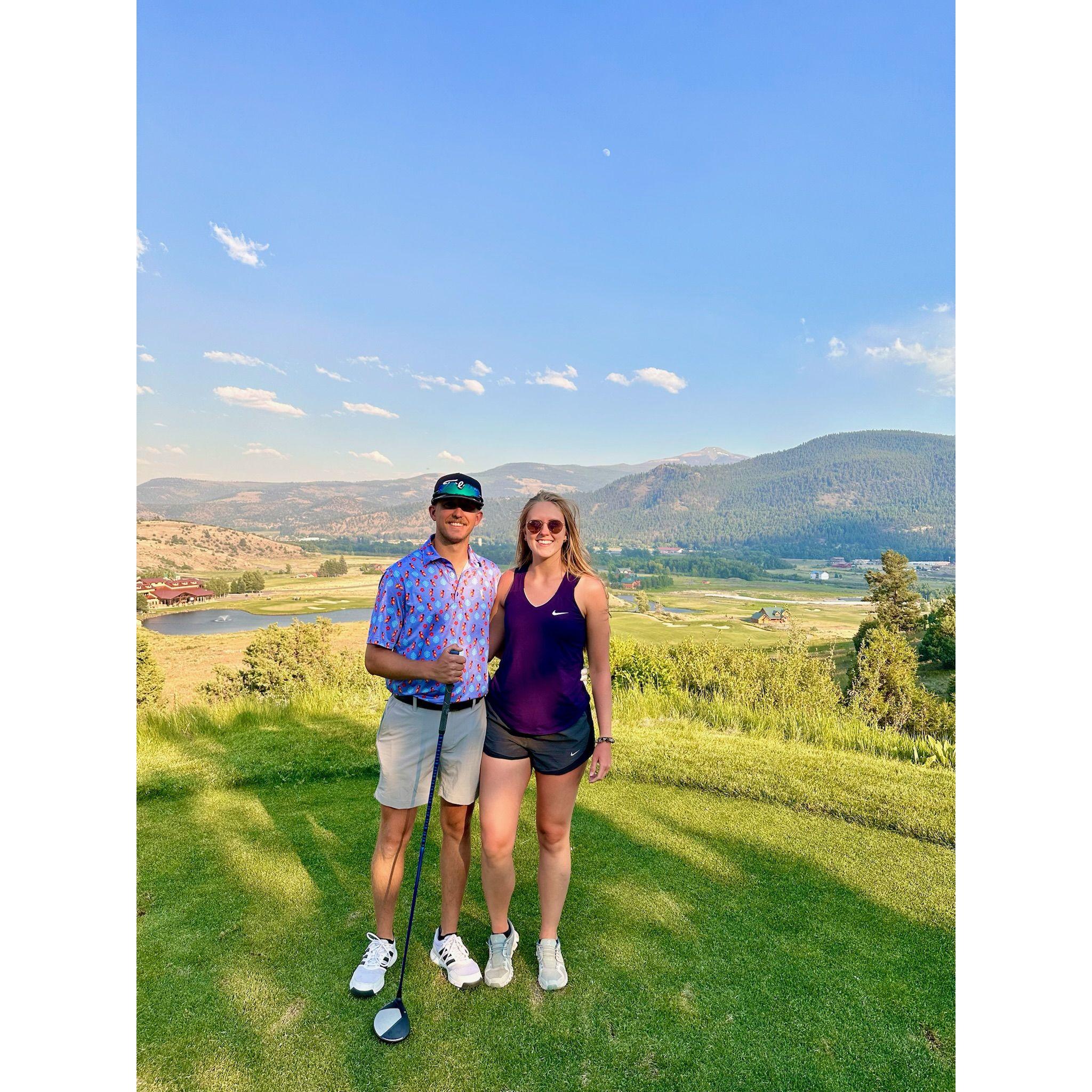 Golfin' in Colorado