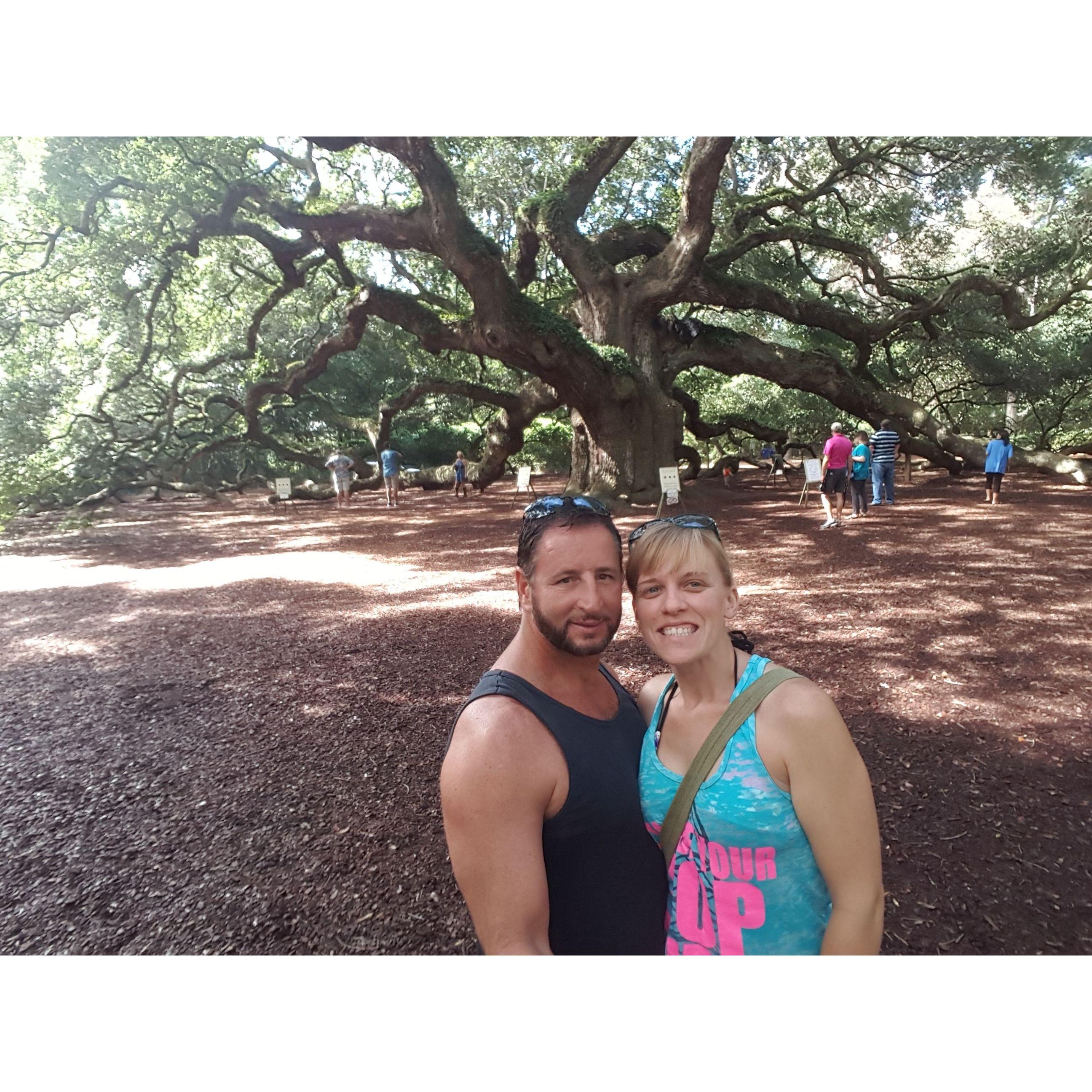 One of our first visits to South Carolina! Angel Tree - 2016.