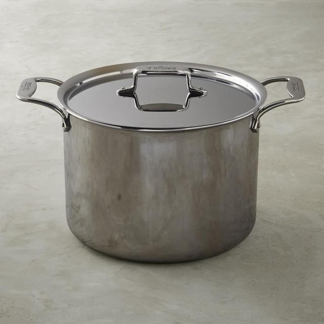 All-Clad d5 Stainless-Steel Stock Pot, 12-Qt