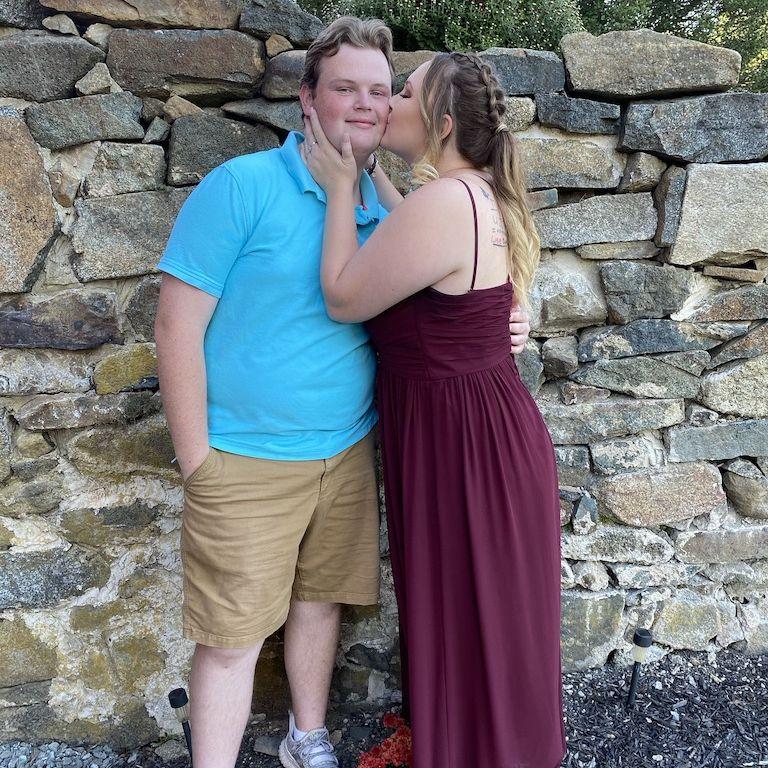 The first wedding we went to together!