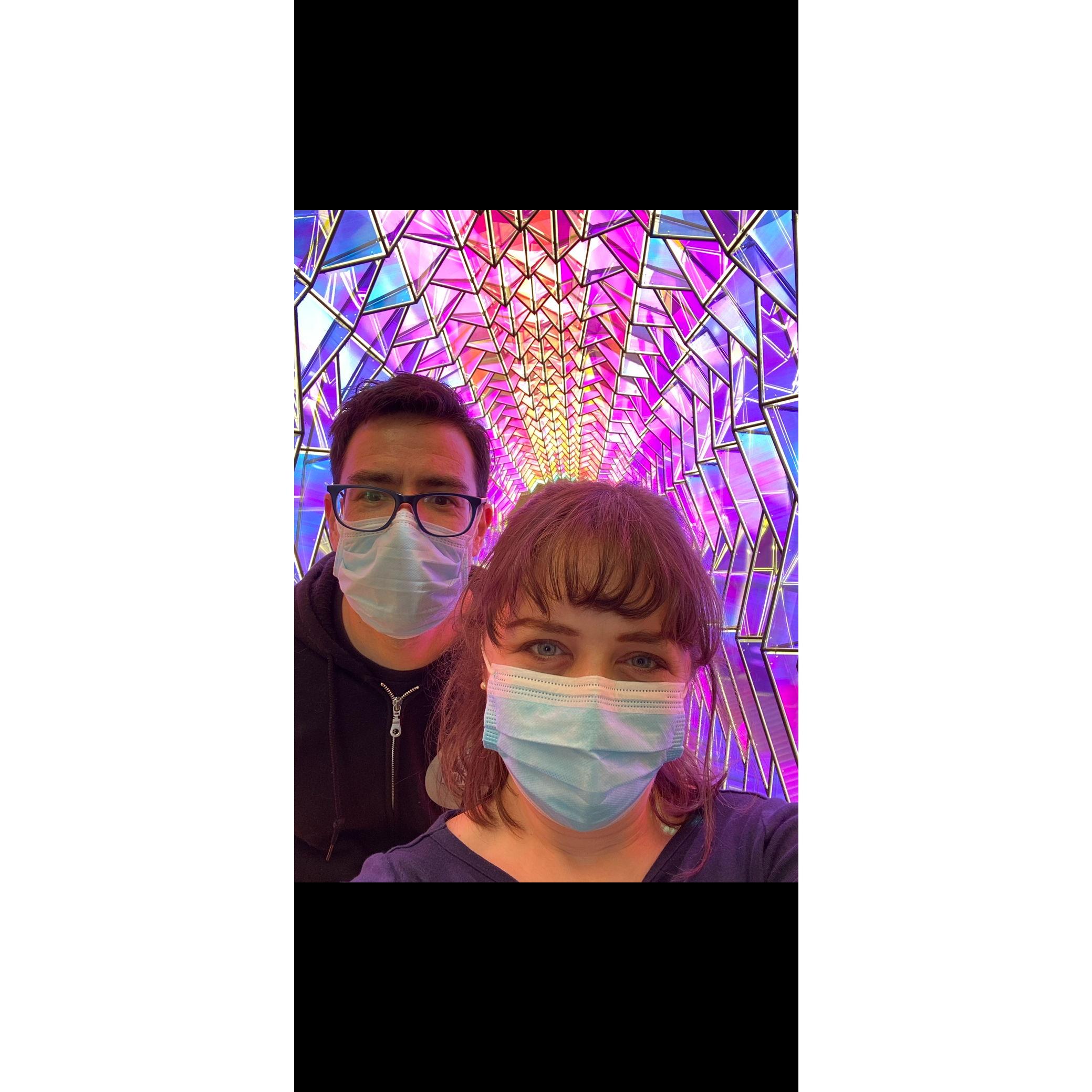 April 2021, Spending the day together at SF MOMA