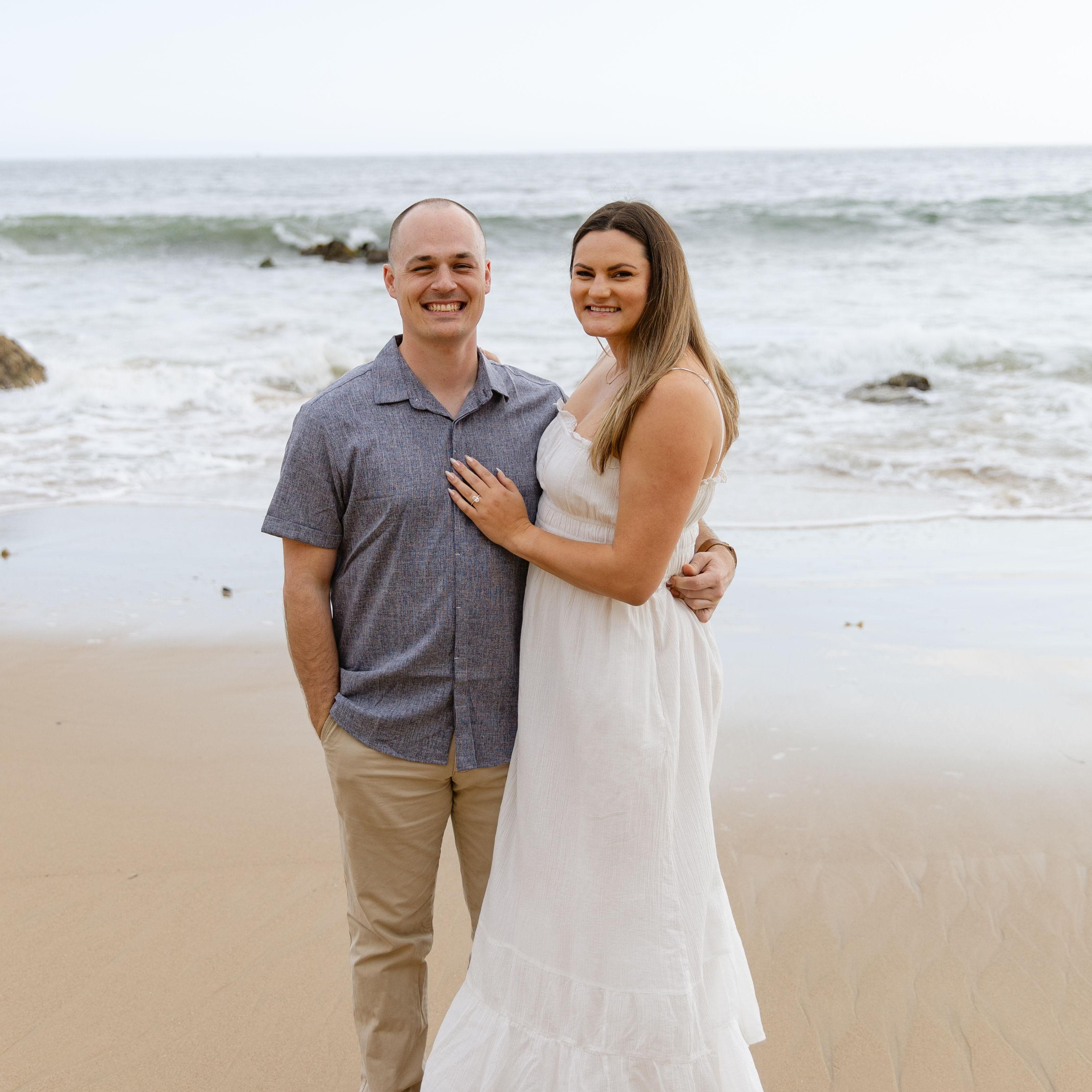 Engagement photo shoot! Crystal Coves CA!