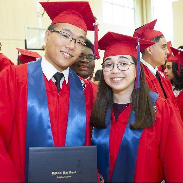 Our high school graduation