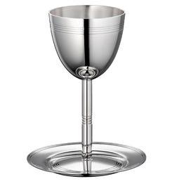 Christofle Kiddush Cup with Coaster