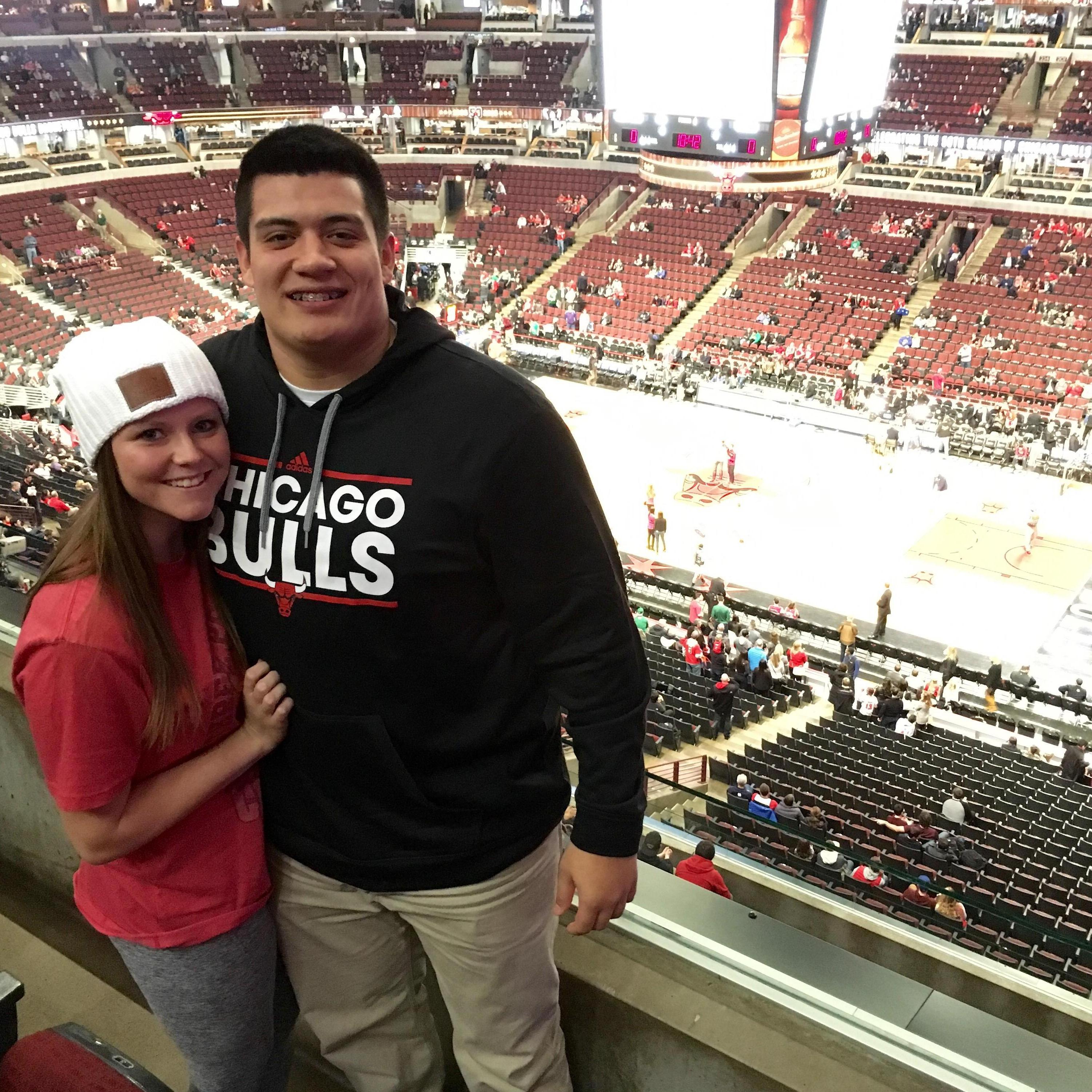 I have desperately tried to make Nathan a Chicago fan for 7 years now… I’m still working on it
