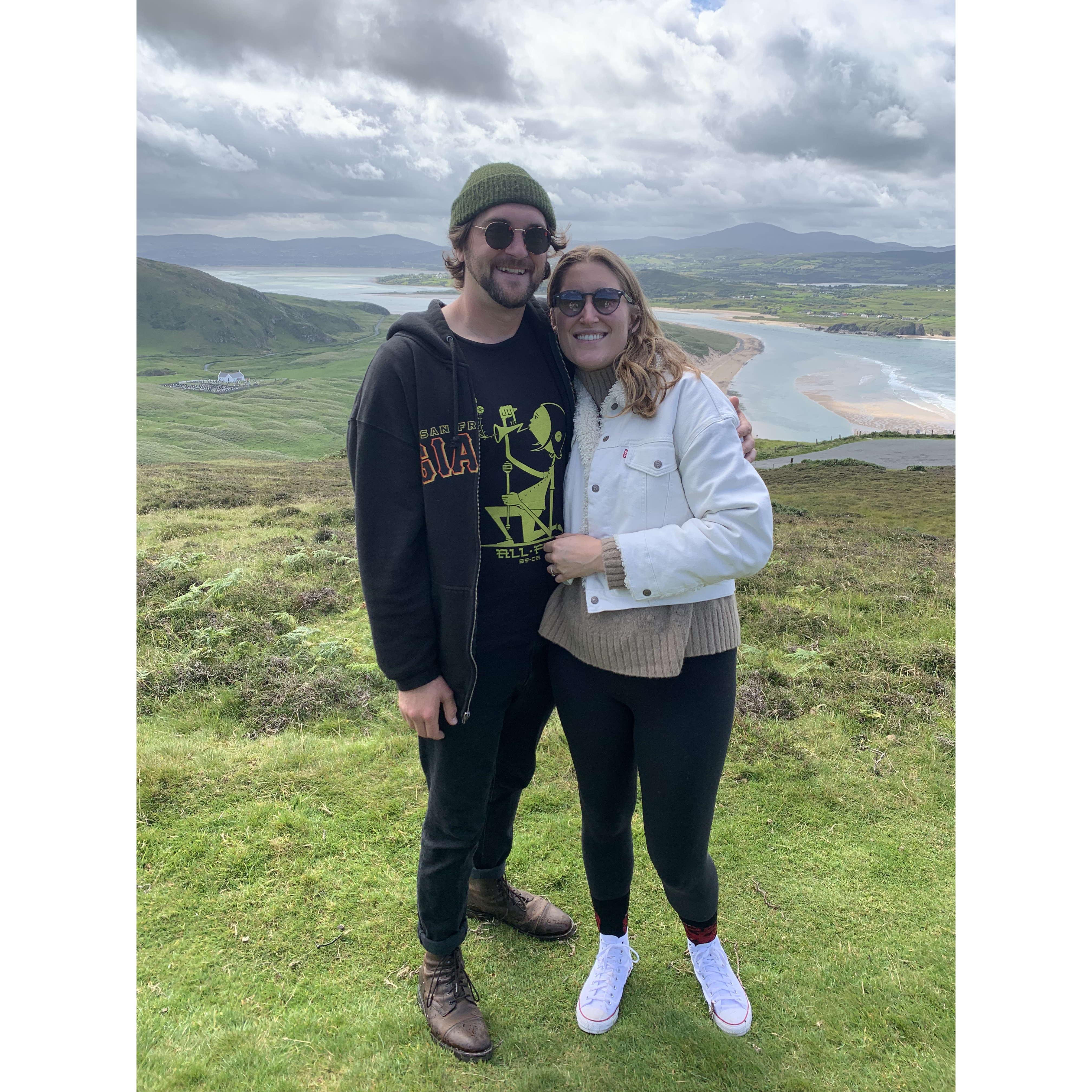 At Malin Head, Donegal