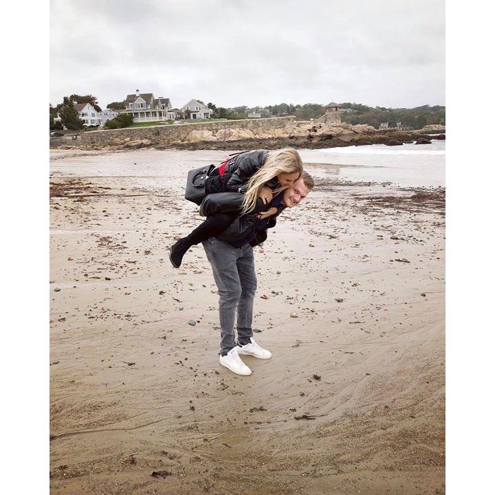 Boston beaches in freezing tempratures!