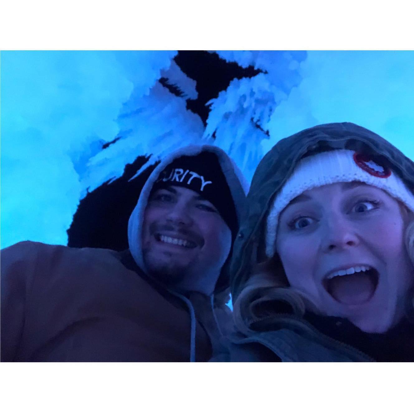 The day we learned -20 degrees is not the best time to visit the Ice Castles